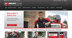 Desktop Screenshot of ducatistore.net